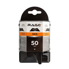 Лезвие для ножа Rage by Vira 19 мм трапеция (50 шт.) - фото 5