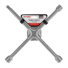 Ключ баллонный крестообразный Rexant 17х19х21 мм 1/2" - фото 4