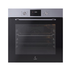 Духовой шкаф электрический встраиваемый Lex EDP 680 IX MAX 595 мм серый - фото 1