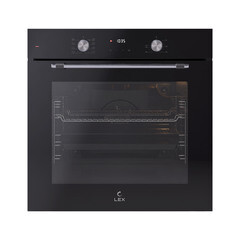 Духовой шкаф электрический встраиваемый Lex EDP 680 BL MAX 595 мм черный - фото 1