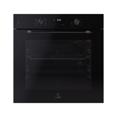 Духовой шкаф электрический встраиваемый Lex EDP 680 BBL MAX 595 мм черный - фото 1