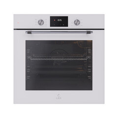 Духовой шкаф электрический встраиваемый Lex EDP 671 WH MAX 595 мм белый - фото 1