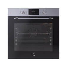 Духовой шкаф электрический встраиваемый Lex EDP 671 IX MAX 595 мм серый