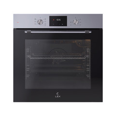 Духовой шкаф электрический встраиваемый Lex EDP 671 IX MAX 595 мм серый - фото 1