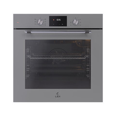 Духовой шкаф электрический встраиваемый Lex EDP 671 GR MAX 595 мм серый - фото 1