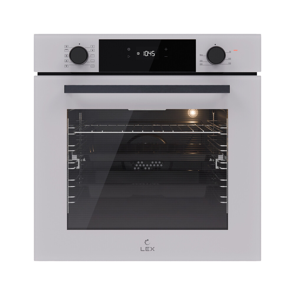 

Духовой шкаф электрический встраиваемый Lex EDP 610 WH 595 мм белый (TRFE100028)