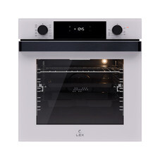 Духовой шкаф электрический встраиваемый Lex EDP 610 WH Wide Series 595 мм белый