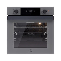 Духовой шкаф электрический встраиваемый Lex EDP 610 GR Wide Series 595 мм серый - фото 1