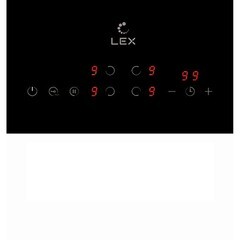 Варочная панель электрическая Lex EVH 6040 BL 4 конфорки черная - фото 3