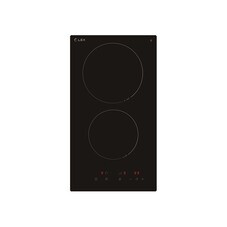 Варочная панель электрическая Lex EVH 3020 BL 2 конфорки черная