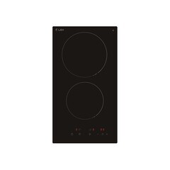 Варочная панель электрическая Lex EVH 3020 BL 2 конфорки черная