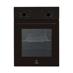 Духовой шкаф электрический встраиваемый Lex EDM 4545 ВBL 450 мм черный