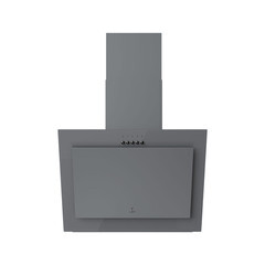 Кухонная вытяжка наклонная Lex Mio 600 Grey 60 см серая - фото 1