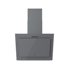 Кухонная вытяжка наклонная Lex Mio G 600 Grey 60 см серая