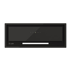 Кухонная вытяжка встраиваемая Lex Hyper 900 GS BL 69,8 см черная - фото 1