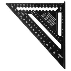 Угольник столярный Bolt 185 мм алюминиевый - фото 2