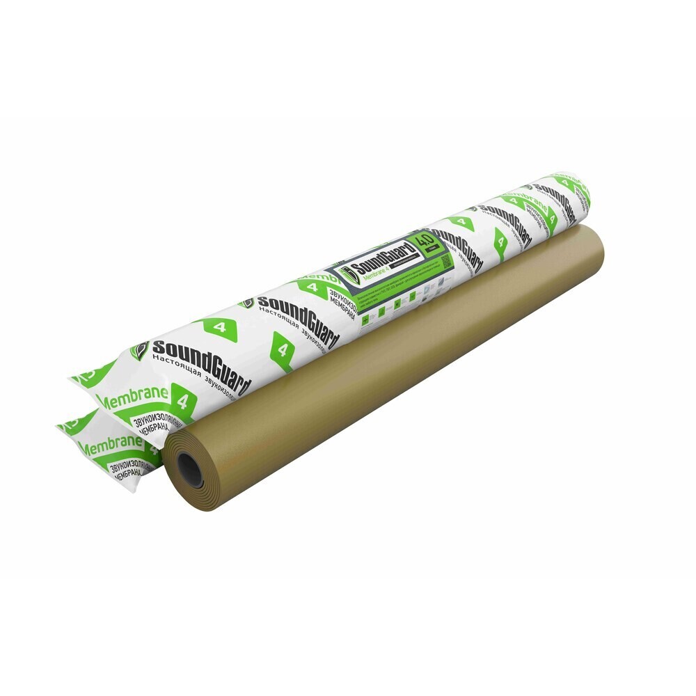 

Мембрана звукоизоляционная SoundGuard Membrane 4х1200х2500 мм