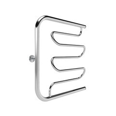 Полотенцесушитель водяной Indigo Liana 600х400 мм фокстрот с боковым подключением 500 мм хром - фото 4