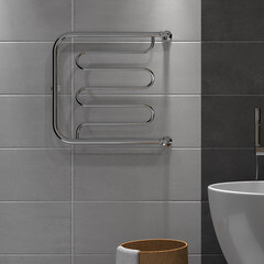 Полотенцесушитель водяной Indigo Liana 600х400 мм фокстрот с боковым подключением 500 мм хром - фото 3