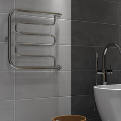 Полотенцесушитель водяной Indigo Standart 600х500 мм фокстрот с боковым подключением 500 мм хром - фото 3