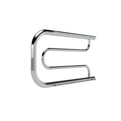 Полотенцесушитель водяной Indigo P 320х600 мм фокстрот с боковым подключением 320 мм с полкой хром - фото 4