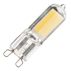 Лампа светодиодная Navigator G9 3 Вт 3000К теплый свет 220 В капсула заостренная (614892/61489) - фото 3