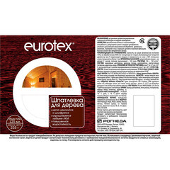 Шпатлевка по дереву Eurotex сосна 0,225 кг - фото 2