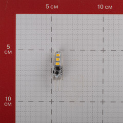 Лампа светодиодная Navigator G4 2,5 Вт 3000К теплый свет 12 В капсула (712658/71265) - фото 2