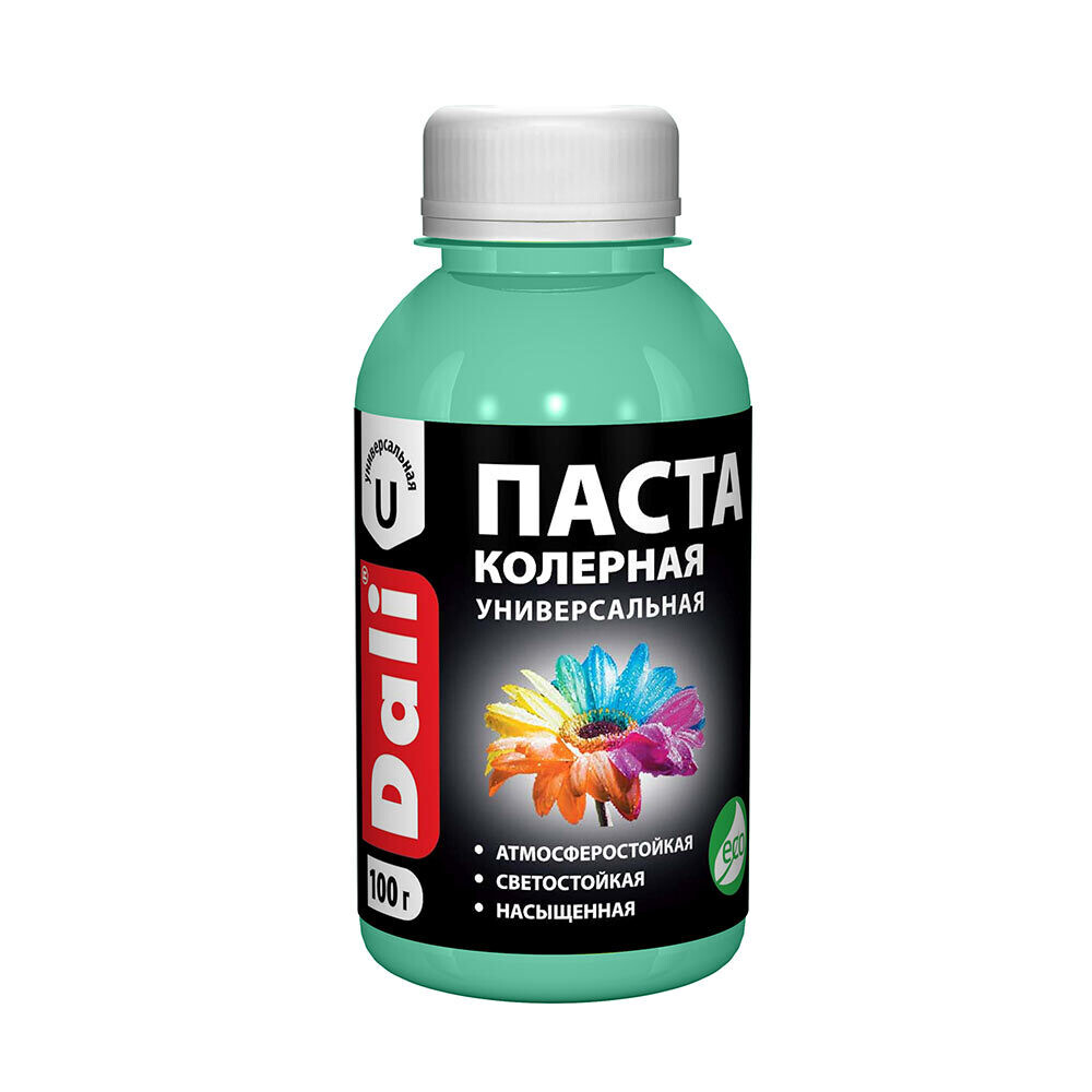 Изображение товара Колер паста Dali зеленый 0,1 кг