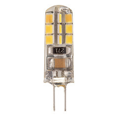 Лампа светодиодная Navigator G4 2,5 Вт 3000К теплый свет 220 В капсула (713471/71347) - фото 1