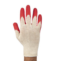 Перчатки х/б с латексным обливом М - фото 2