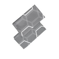 Наволочка 50х70 бязь серая MiaСона Polo (2 шт.)