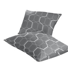 Наволочка 70х70 бязь серая MiaСона Polo Grey (2 шт.)