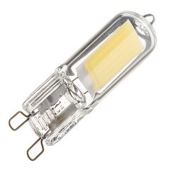 Лампа светодиодная Navigator G9 3 Вт 4000К нейтральный свет 220 В капсула заостренная (614908/61490) - фото 3