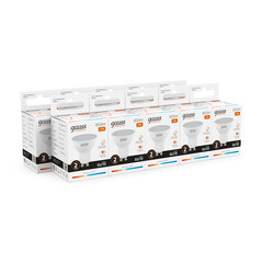 Лампа светодиодная Gauss GU10 3000К 11 Вт 850 Лм 180-240 В софит матовая - фото 6