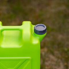 Лейка садовая Radivas 20 л пластиковая с горловиной зеленая - фото 2