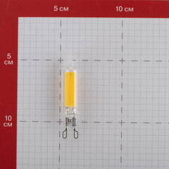 Лампа светодиодная Navigator G9 5 Вт 4000К нейтральный свет 220 В капсула заостренная (614922/61492) - фото 4