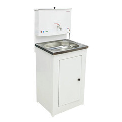 Изображение товара Умывальник дачный Акватекс 20 л с подогревом мойка из нержавеющей стали белый