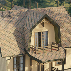 Черепица гибкая коньково-карнизная Docke PIE Eurasia коричневая 11/22 пог.м - фото 3