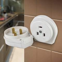 Комплект для подключения электроплит Svet СЭ РВШ 32-003 скрытая установка с заземлением 4Р 32 А 250 В IP20 (0304-00010) - фото 2