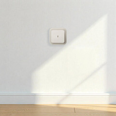 Выключатель Svet одноклавишный накладной бежевый с подсветкой (SV1001-0002) - фото 2