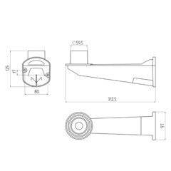 Кронштейн для уличного светильника Svet Анелма - фото 2