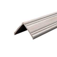 Изображение товара Уголок ПВХ 25х25х2700 мм фигурный 267 клен белый