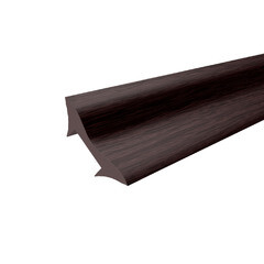 Изображение товара Уголок ПВХ 22х22х2700 мм 302 венге черный