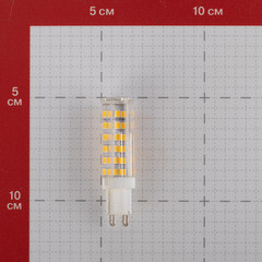 Лампа светодиодная Navigator G9 6 Вт 3000К теплый свет 220 В капсула (712689/71268) - фото 3