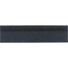 Изображение товара Черепица гибкая коньково-карнизная Шинглас темно-серая 12/20 пог.м