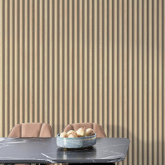 Декоративная рейка МДФ 27х12х2800 мм дуб снежный Stella - фото 6