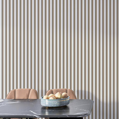 Декоративная рейка МДФ 27х12х2800 мм белая Stella - фото 8