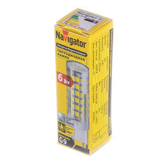 Лампа светодиодная Navigator G9 6 Вт 4000К нейтральный свет 220 В капсула (712696/71269) - фото 5