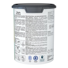 Лак акрилатный мебельный Tikkurila/Tikkivala Kiva Decor основа EP бесцветный 0,9 л полуматовый - фото 2